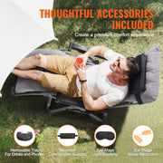 Zero Gravity Chair, 26 inch Zero Gravity Recliner Lounge Chair for Indoor and Outdoor, Adjustable Anti V952-LZLTYHS26HHKDFO3ZV0