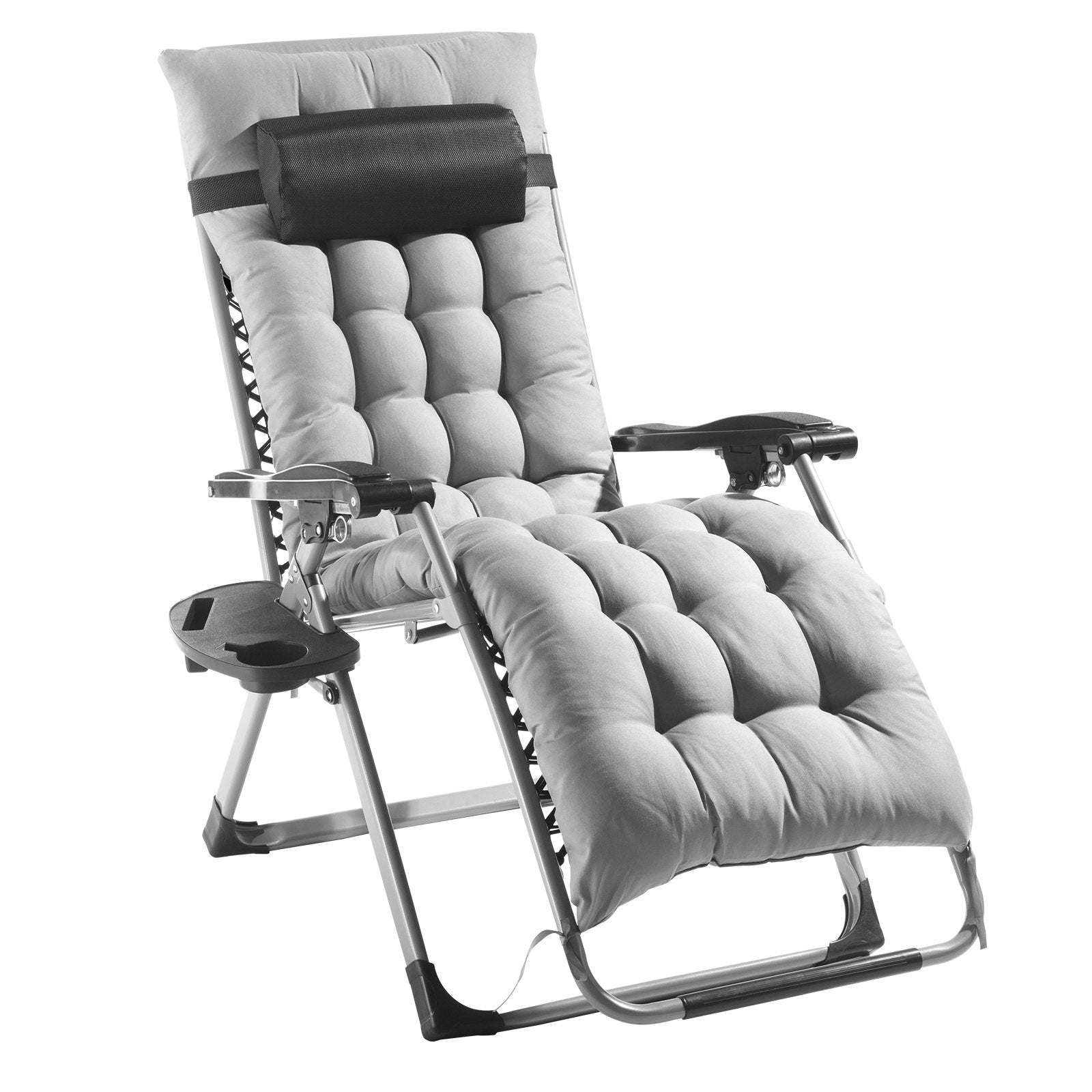Zero Gravity Chair, 26 inch Zero Gravity Recliner Lounge Chair for Indoor and Outdoor, Adjustable Anti V952-LZLTYHS26HHKDFO3ZV0