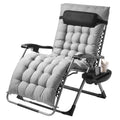 Zero Gravity Chair, 33 inch Zero Gravity Recliner Lounge Chair for Indoor and Outdoor, Adjustable Anti V952-LZLTYHS33HHK90DO9V0