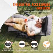 Zero Gravity Chair, 33 inch Zero Gravity Recliner Lounge Chair for Indoor and Outdoor, Adjustable Anti V952-LZLTYHS33HHK90DO9V0