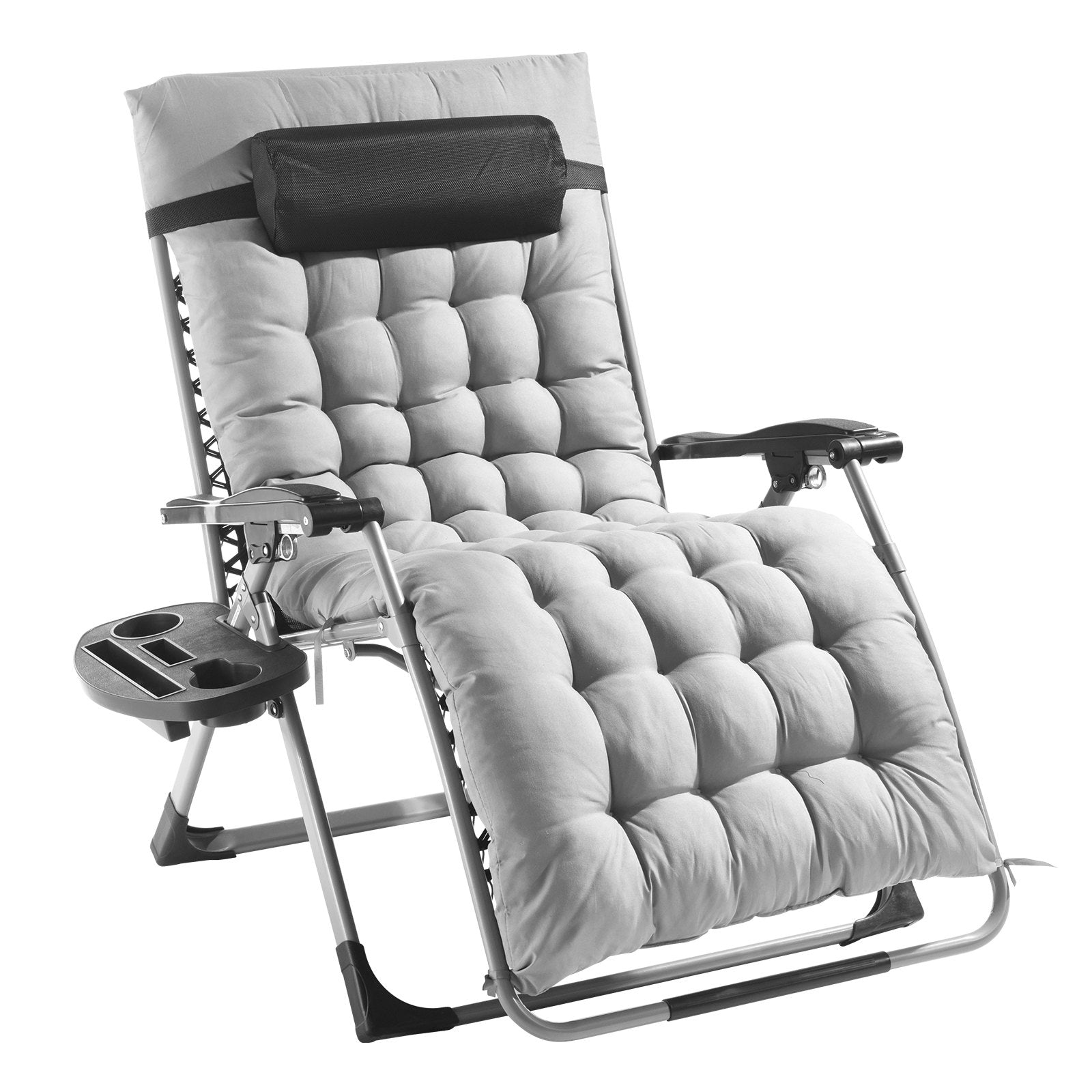 Zero Gravity Chair, 33 inch Zero Gravity Recliner Lounge Chair for Indoor and Outdoor, Adjustable Anti V952-LZLTYHS33HHK90DO9V0