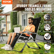 Zero Gravity Chair, 33 inch Zero Gravity Recliner Lounge Chair for Indoor and Outdoor, Adjustable Anti V952-LZLTYHS33HHKQK3LEV0