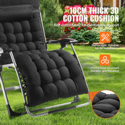 Zero Gravity Chair, 33 inch Zero Gravity Recliner Lounge Chair for Indoor and Outdoor, Adjustable Anti V952-LZLTYHS33HHKQK3LEV0