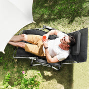 Zero Gravity Chair, 33 inch Zero Gravity Recliner Lounge Chair for Indoor and Outdoor, Adjustable Anti V952-LZLTYHS33HHKQK3LEV0