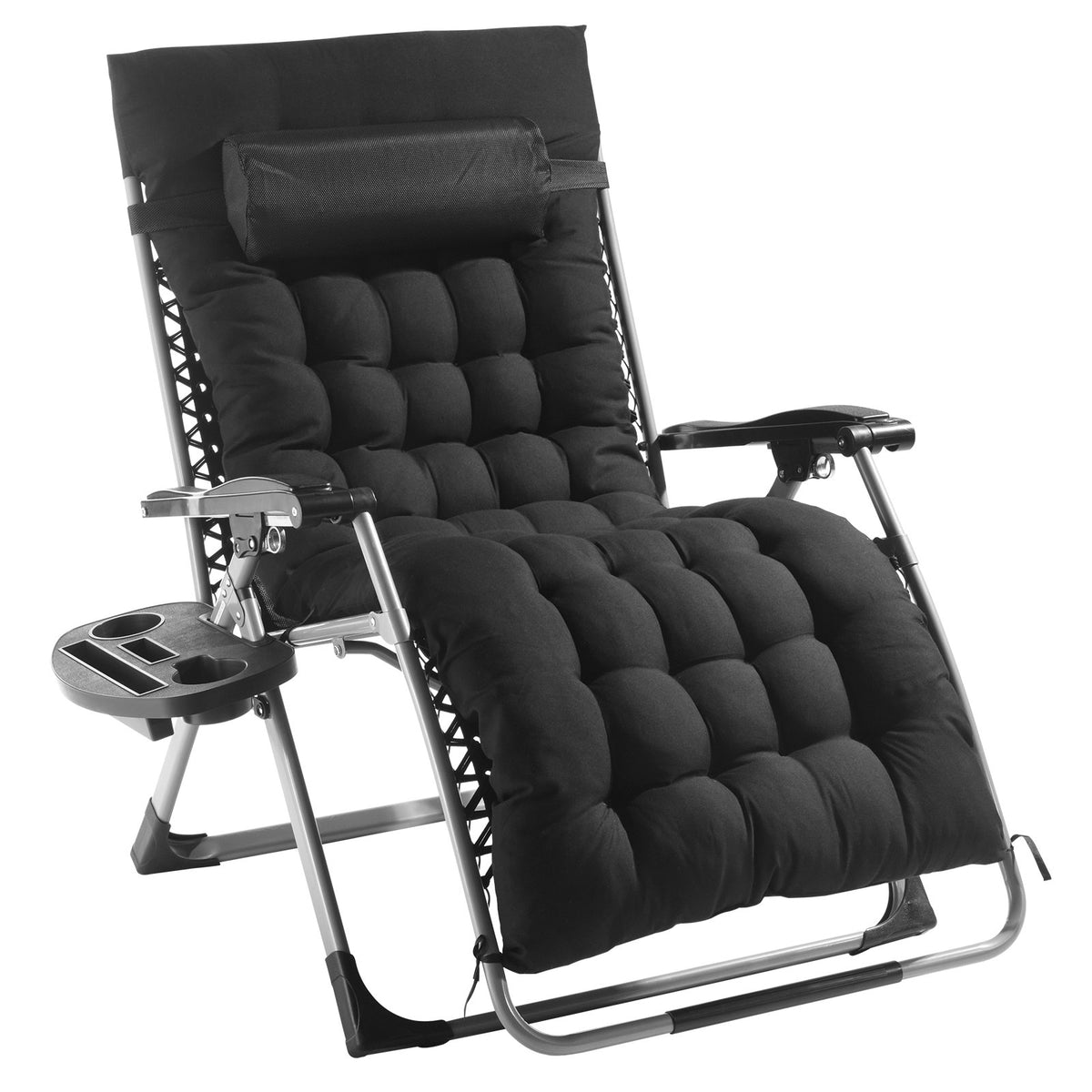Zero Gravity Chair, 33 inch Zero Gravity Recliner Lounge Chair for Indoor and Outdoor, Adjustable Anti V952-LZLTYHS33HHKQK3LEV0