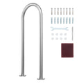 Pool Handrail,36 x 13 inch Pool Railing, Aluminum with Base Plate for Indoor/Outdoor Pools, Humanized V952-LZYCFSDDB1W3MXYPNV0