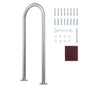 Pool Handrail,36 x 13 inch Pool Railing, Aluminum with Base Plate for Indoor/Outdoor Pools, Humanized V952-LZYCFSDDB1W3MXYPNV0