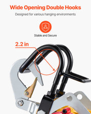 2-in-1 Electric Hoist Winch, 500 KG Capacity, 1800W Portable Power Winch, 30 m Lifting Height, 11 m/min with V952-MAGKBXSDDHLSHP9W7V3