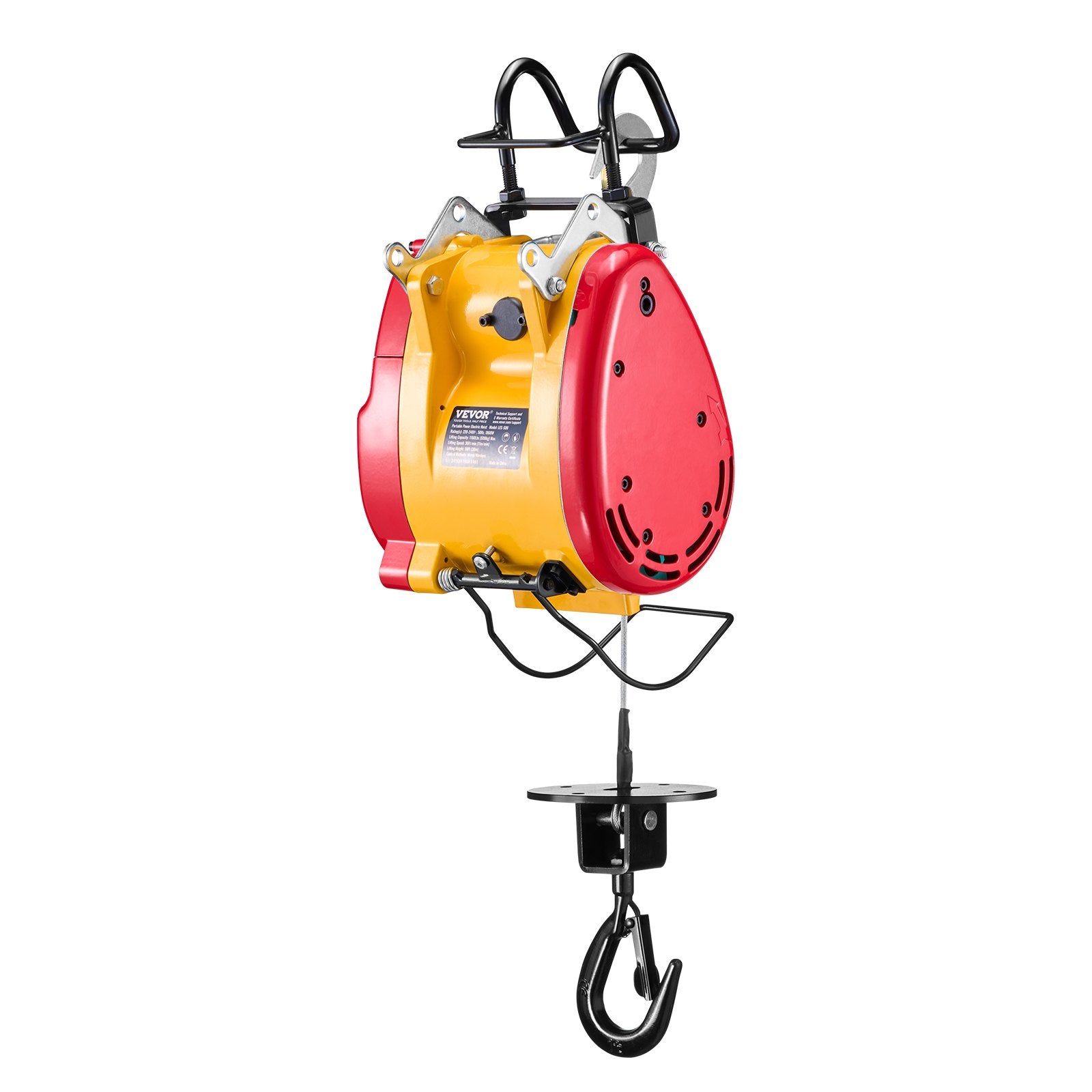 2-in-1 Electric Hoist Winch, 500 KG Capacity, 1800W Portable Power Winch, 30 m Lifting Height, 11 m/min with V952-MAGKBXSDDHLSHP9W7V3