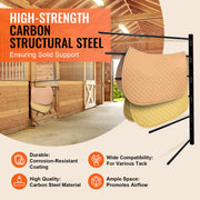 Wall Mounted Saddle Rack, 30.9 x 29.9 x 5.5 in, Swing Out Saddle Holder, Six Tiers Horse Saddle Stand, Space V952-MAJWBSXXLC30M0FEBV0