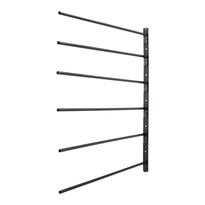 Wall Mounted Saddle Rack, 30.9 x 29.9 x 5.5 in, Swing Out Saddle Holder, Six Tiers Horse Saddle Stand, Space V952-MAJWBSXXLC30M0FEBV0