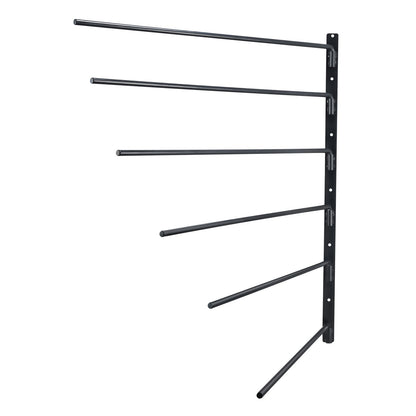 Wall Mounted Saddle Rack, 30.9 x 29.9 x 5.5 in, Swing Out Saddle Holder, Six Tiers Horse Saddle Stand, Space V952-MAJWBSXXLC30M0FEBV0