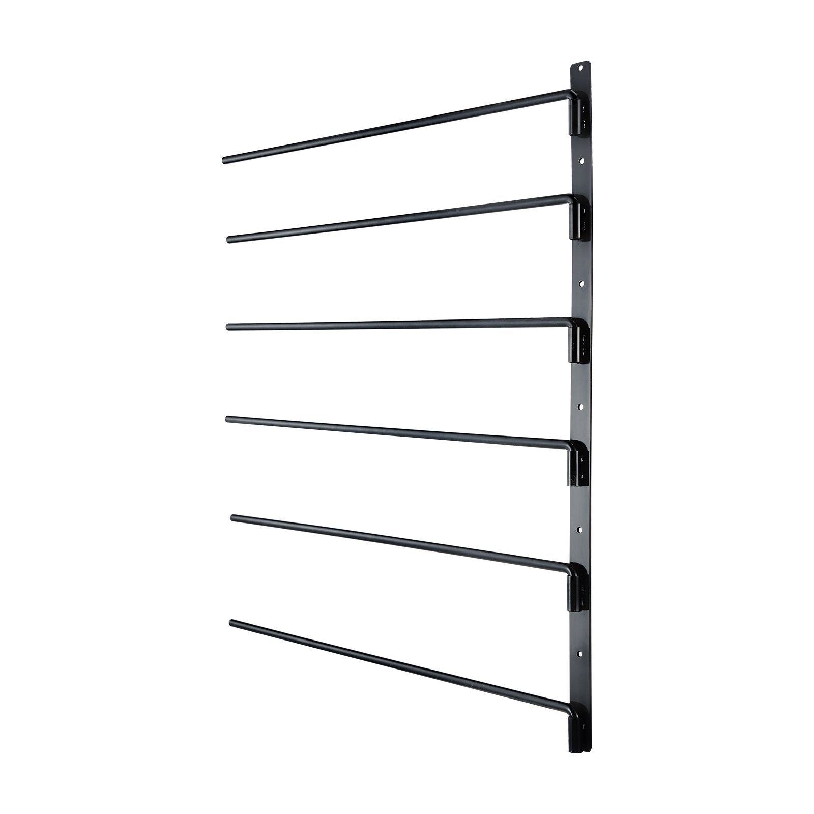 Wall Mounted Saddle Rack, 30.9 x 29.9 x 5.5 in, Swing Out Saddle Holder, Six Tiers Horse Saddle Stand, Space V952-MAJWBSXXLC30M0FEBV0