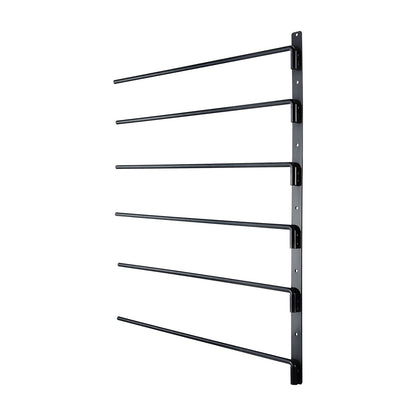 Wall Mounted Saddle Rack, 30.9 x 29.9 x 5.5 in, Swing Out Saddle Holder, Six Tiers Horse Saddle Stand, Space V952-MAJWBSXXLC30M0FEBV0