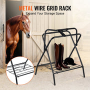Folding Saddle Rack, 28 x 19 x 37.5 in, Freestanding Horse Saddle Stand, Portable Horse Blanket Holder, Heavy V952-MAJXXZDK2819D0WM3V0