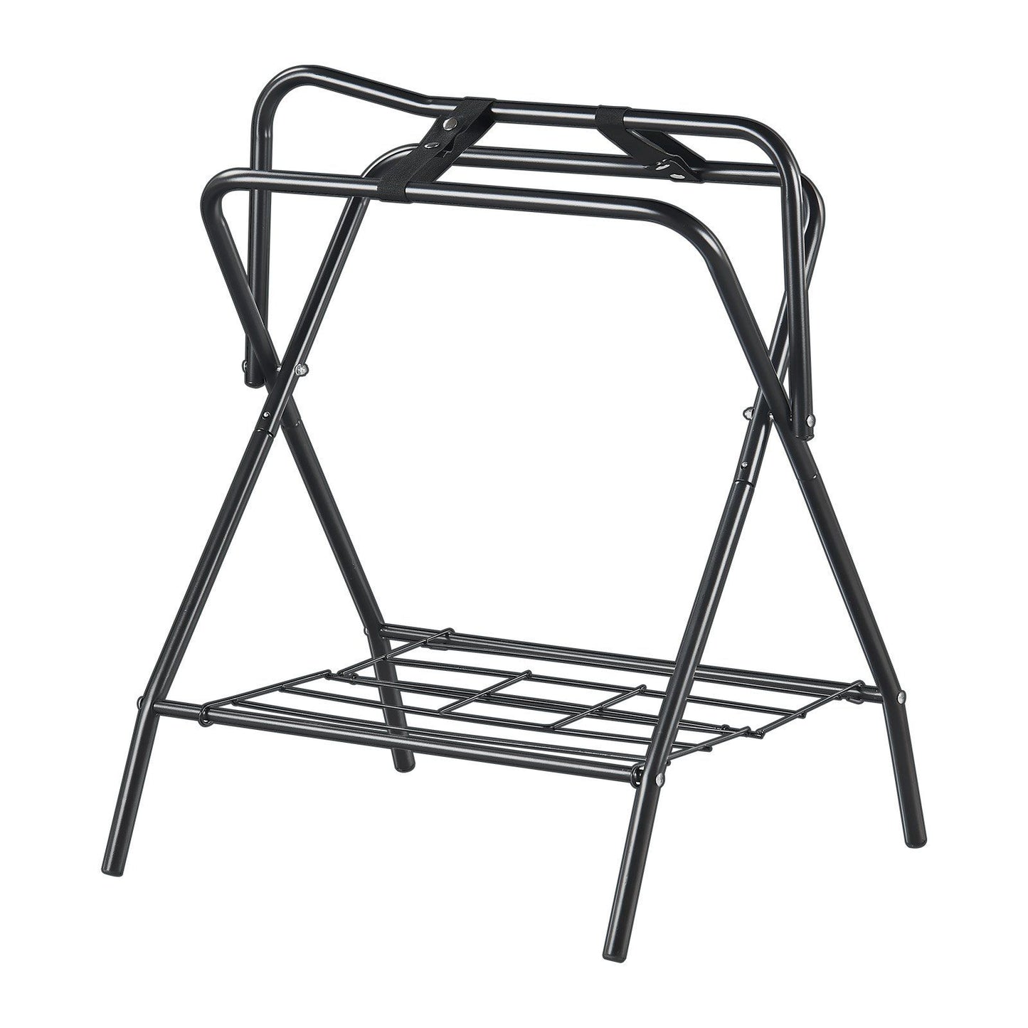 Folding Saddle Rack, 28 x 19 x 37.5 in, Freestanding Horse Saddle Stand, Portable Horse Blanket Holder, Heavy V952-MAJXXZDK2819D0WM3V0