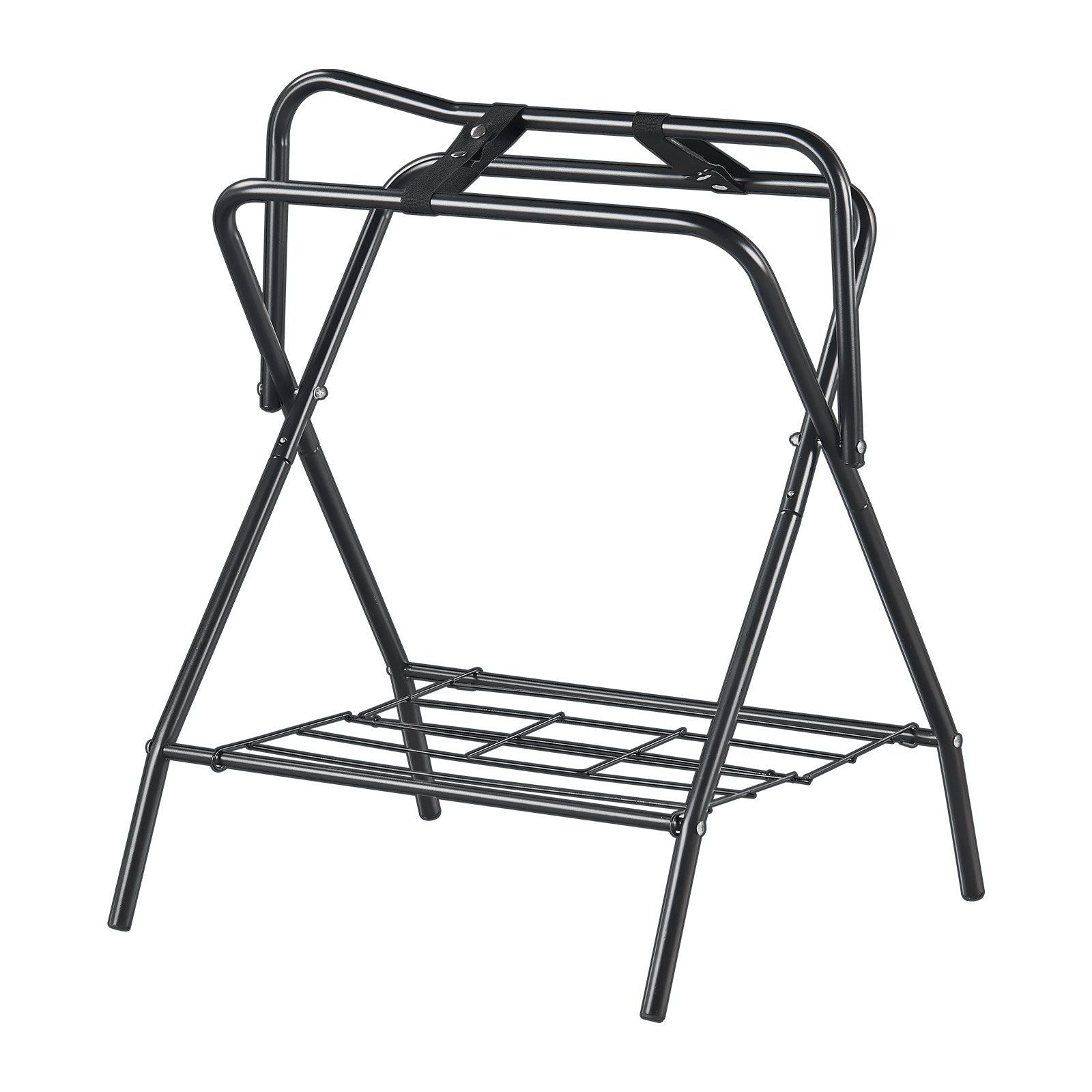 Folding Saddle Rack, 28 x 19 x 37.5 in, Freestanding Horse Saddle Stand, Portable Horse Blanket Holder, Heavy V952-MAJXXZDK2819D0WM3V0