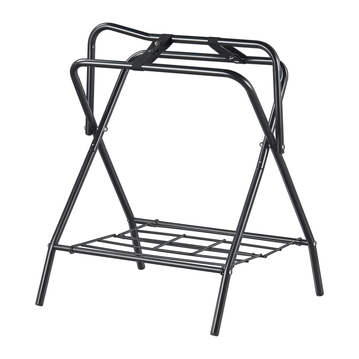 Folding Saddle Rack, 28 x 19 x 37.5 in, Freestanding Horse Saddle Stand, Portable Horse Blanket Holder, Heavy V952-MAJXXZDK2819D0WM3V0