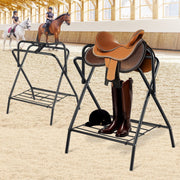 Folding Saddle Rack, 28 x 19 x 37.5 in, 2 Packs Freestanding Horse Saddle Stand, Portable Horse Blanket V952-MAJXXZDK2819ERWR1V0