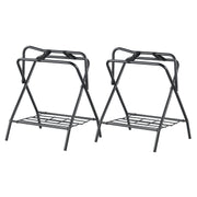 Folding Saddle Rack, 28 x 19 x 37.5 in, 2 Packs Freestanding Horse Saddle Stand, Portable Horse Blanket V952-MAJXXZDK2819ERWR1V0
