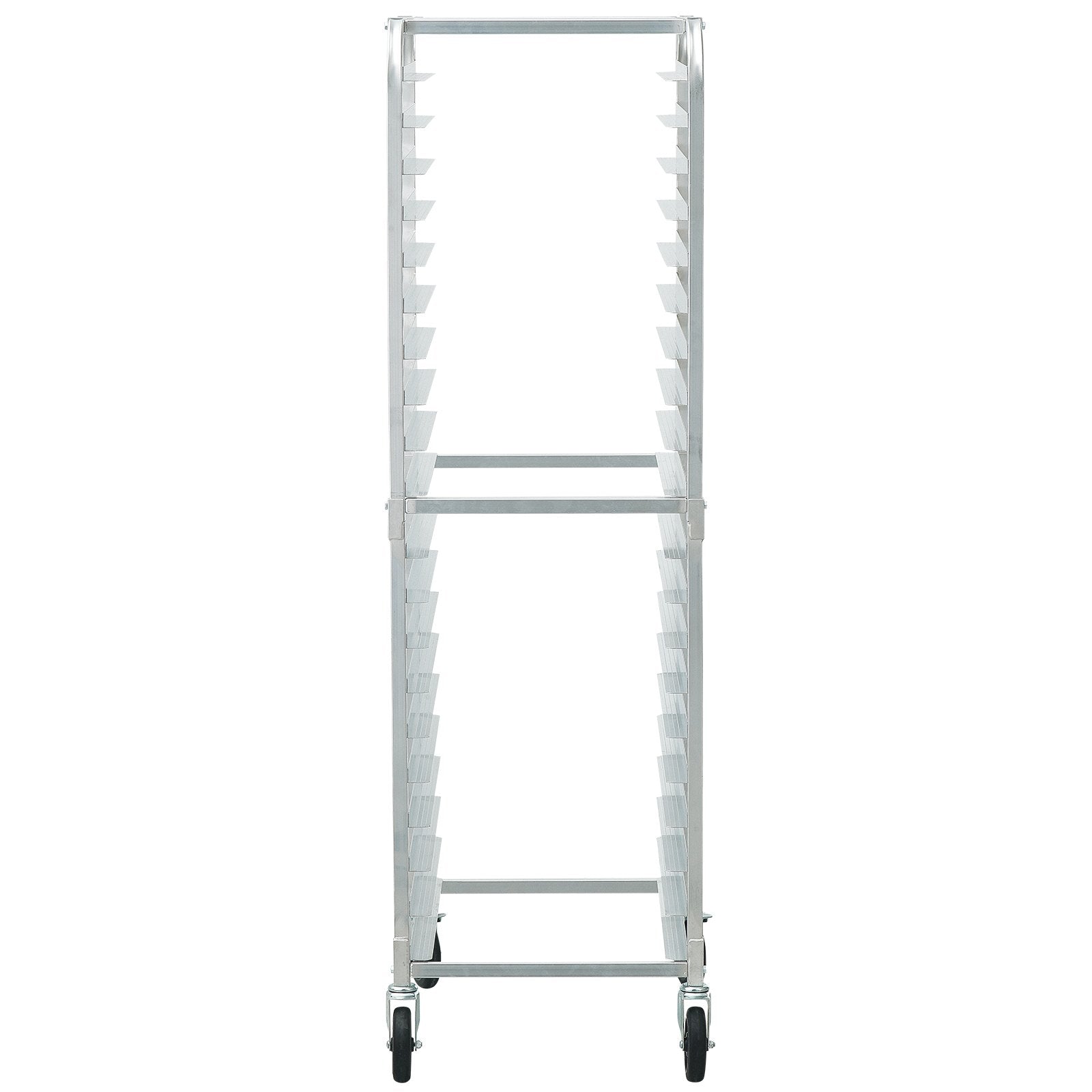 Bun Pan Rack, 20-Tier Commercial Bakery Racks with Brake Wheels, Aluminum Racking Trolley Storage for Half & V952-MBPJLZCCHC205PLL3V0