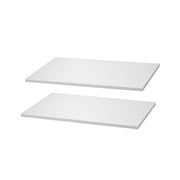 Melamine Shelves, 2 Piece, Wooden Cabinet Shelves Cut to Size for Closet System, Replacement Cabinet Shelf, V952-MCBXTDGB2PCSZH2LO001V0
