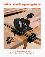 Pro Grind Sharpening System, Multi-Grind Sharpening Jig for 152mm & 203mm Bench Grinder - with Platform Jig, V952-MCTJJJ14JZ00RM0TW001V0