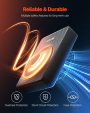 8" 300W Under Seat Car Subwoofer Slim Powered Car/Truck Subwoofer System V952-MCXAZQCZYXDY7QMYIV9