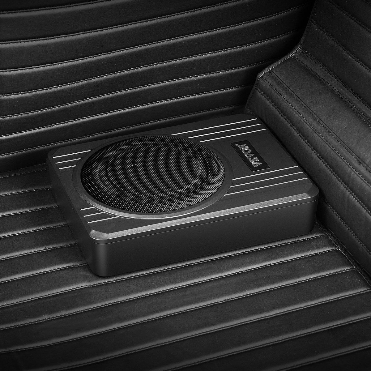 8" 400W Underseat Car Subwoofer, Slim Powered Car Subwoofers Under the Seat, Low Profile Audio Sub Built-in V952-MCXAZQCZYXDYQHTAXV9