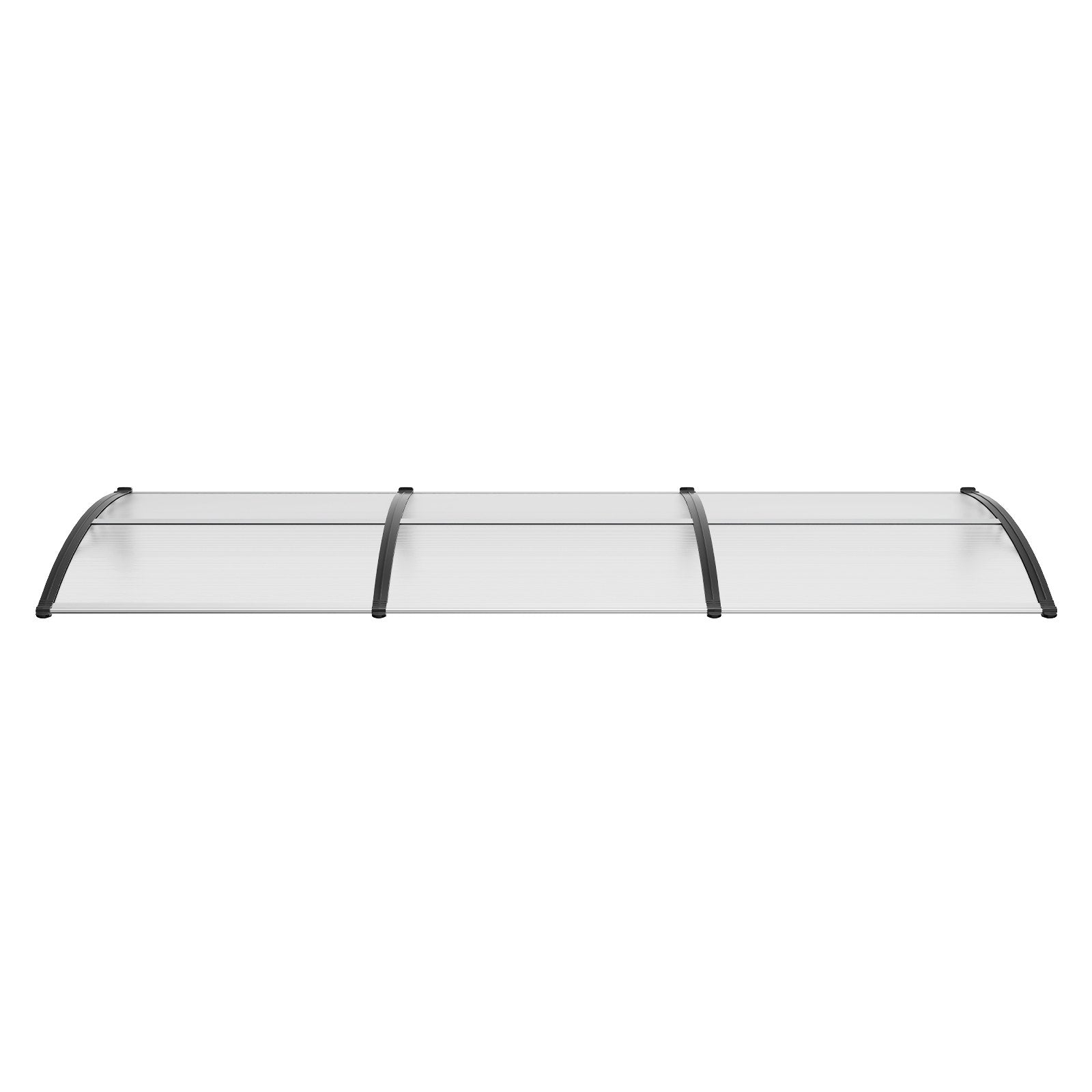 Window Door Awning Canopy, 965 x 2975mm Door Canopy Exterior, UF50+ PC Sunshade Sheet Awnings, Outdoor Patio V952-MCZYPYCB40120GZJNV0