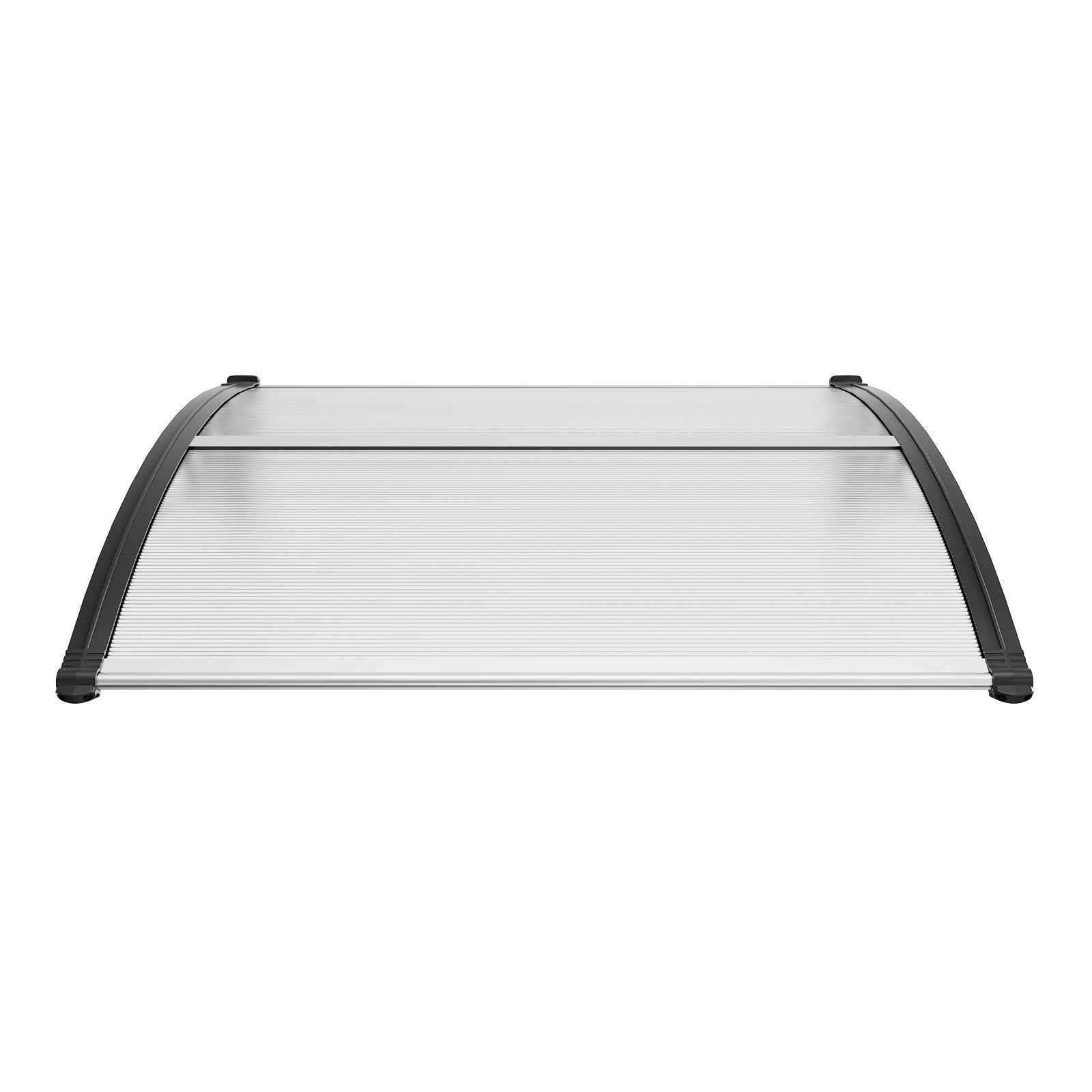 Window Door Awning Canopy 40" x 40", UPF 50+ Polycarbonate Entry Door Outdoor Window Awning Exterior, Front V952-MCZYPYCBS4040ML75V0