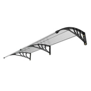 Window Door Awning Canopy 965 x 1987 mm, UPF 50+ Polycarbonate Entry Door Outdoor Window Awning Exterior, V952-MCZYPYCBS4080JUOZV0
