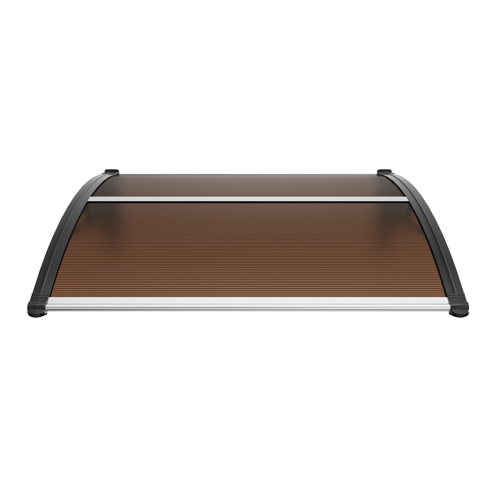 Window Door Awning Canopy 40" x 40", UPF 50+ Polycarbonate Entry Door Outdoor Window Awning Exterior, Front V952-MCZYPYCZS4040A515V0