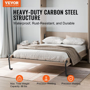 Murphy Bed Kit, Queen Size, Vertical Deluxe DIY Wall Bed Mechanical Hardware Kit, Pneumatic Lever Heavy Duty V952-MFCZDJGQDGZFZSYYDV0