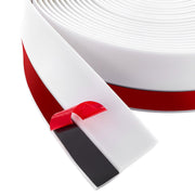 Garage Door Seal Top and Sides Seal Strip, 34 FT Universal Weather Stripping Replacement Soft and Hard V952-MFT1J34FTDBJENC7NV0