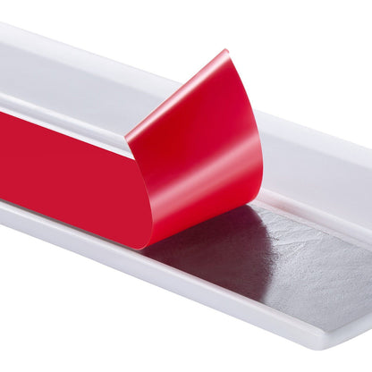 Garage Door Seal Top and Sides Seal Strip, 34 FT Universal Weather Stripping Replacement Soft and Hard V952-MFT1J34FTDBJENC7NV0