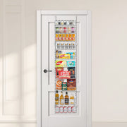 10-Tier Over the Door Pantry Organizer Hanging Storage Rack Adjustable V952-MGCCJ10CBS0009SB7V0