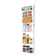 Over the Door Pantry Organizer, 6-Tier Pantry Organization and Storage, Heavy-Duty Steel Hanging Spice Rack, V952-MGCCJ6CBS000OVVBPV0