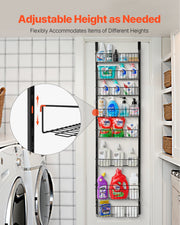 8-Tier Over the Door Pantry Organizer Hanging Storage Rack Adjustable V952-MGCCJ8CHS000V0LYTV0