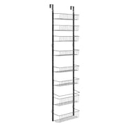 8-Tier Over the Door Pantry Organizer Hanging Storage Rack Adjustable V952-MGCCJ8CHS000V0LYTV0