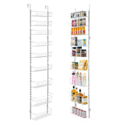 Over the Door Pantry Organizer, 9-Tier Pantry Organization and Storage, Heavy-Duty Steel Hanging Spice Rack, V952-MGCCJ9CBS000XN3NWV0