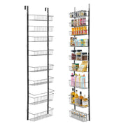 Over the Door Pantry Organizer, 9-Tier Pantry Organization and Storage, Heavy-Duty Steel Hanging Spice Rack, V952-MGCCJ9CHS000PMUY7V0