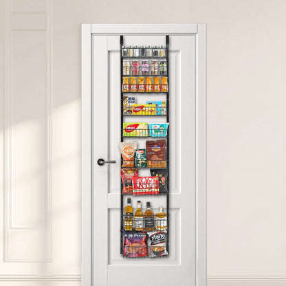 Over the Door Pantry Organizer, 9-Tier Pantry Organization and Storage, Heavy-Duty Steel Hanging Spice Rack, V952-MGCCJ9CHS000PMUY7V0
