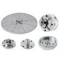 KP965 Lathe Chuck, 4-Jaw 96 mm Diameter, Metal Lathe Chuck Turning Machine Accessories with 5 Sets of Jaws, V952-MGCCKPTZ375YV7TVVV0