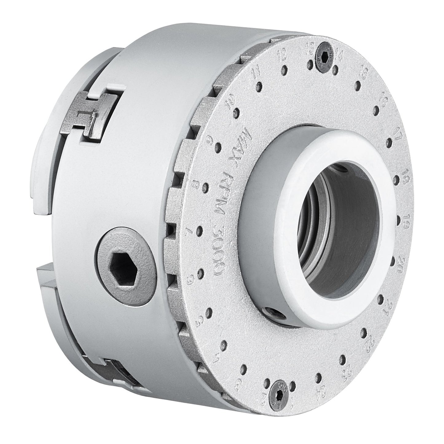 KP965 Lathe Chuck, 4-Jaw 96 mm Diameter, Metal Lathe Chuck Turning Machine Accessories with 5 Sets of Jaws, V952-MGCCKPTZ375YV7TVVV0