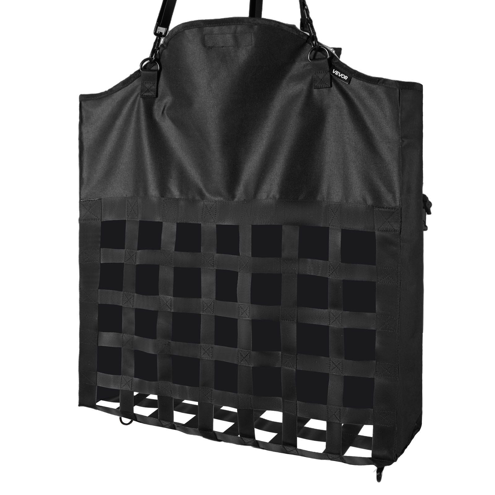 Hay Bag for Horses, 55 x 18.5 x 64 cm, 46 x 46 mm Holes, Premium Nylon Construction with PVC Waterproof V952-MGCDZWYBZD21BJ7DL001V0
