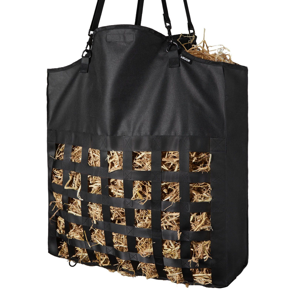 Hay Bag for Horses, 55 x 18.5 x 64 cm, 46 x 46 mm Holes, Premium Nylon Construction with PVC Waterproof V952-MGCDZWYBZD21BJ7DL001V0