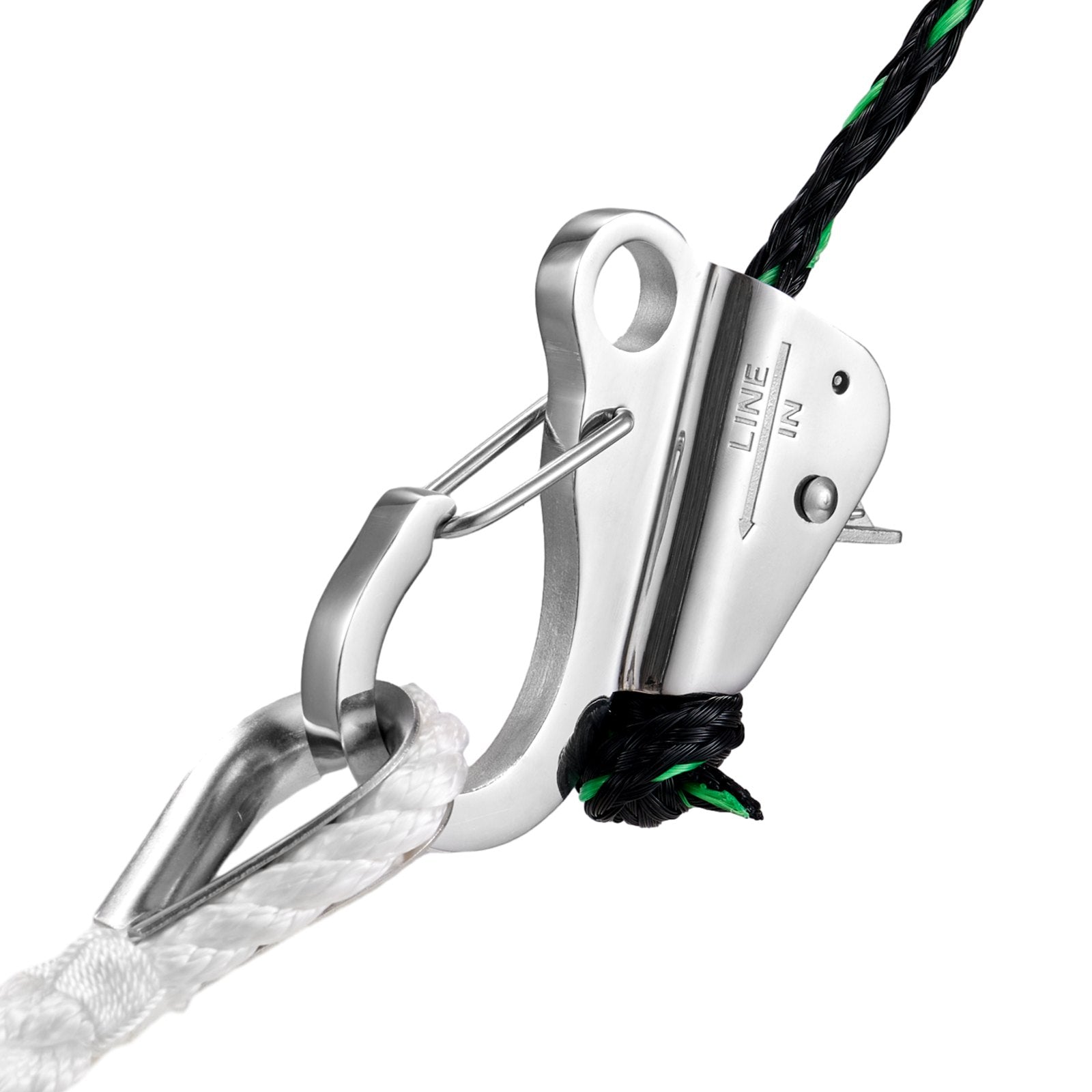 Boat Anchor Hook Stainless Steel Knotless Anchor System with Quick Release V952-MGDPBXG00000YPXS9V0