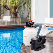 Sand Filter Above Ground with 285W Pool Pump 10,000 L/H Flow 6-Way Valve V952-MGYCSLBYCTFDG4UYPV3