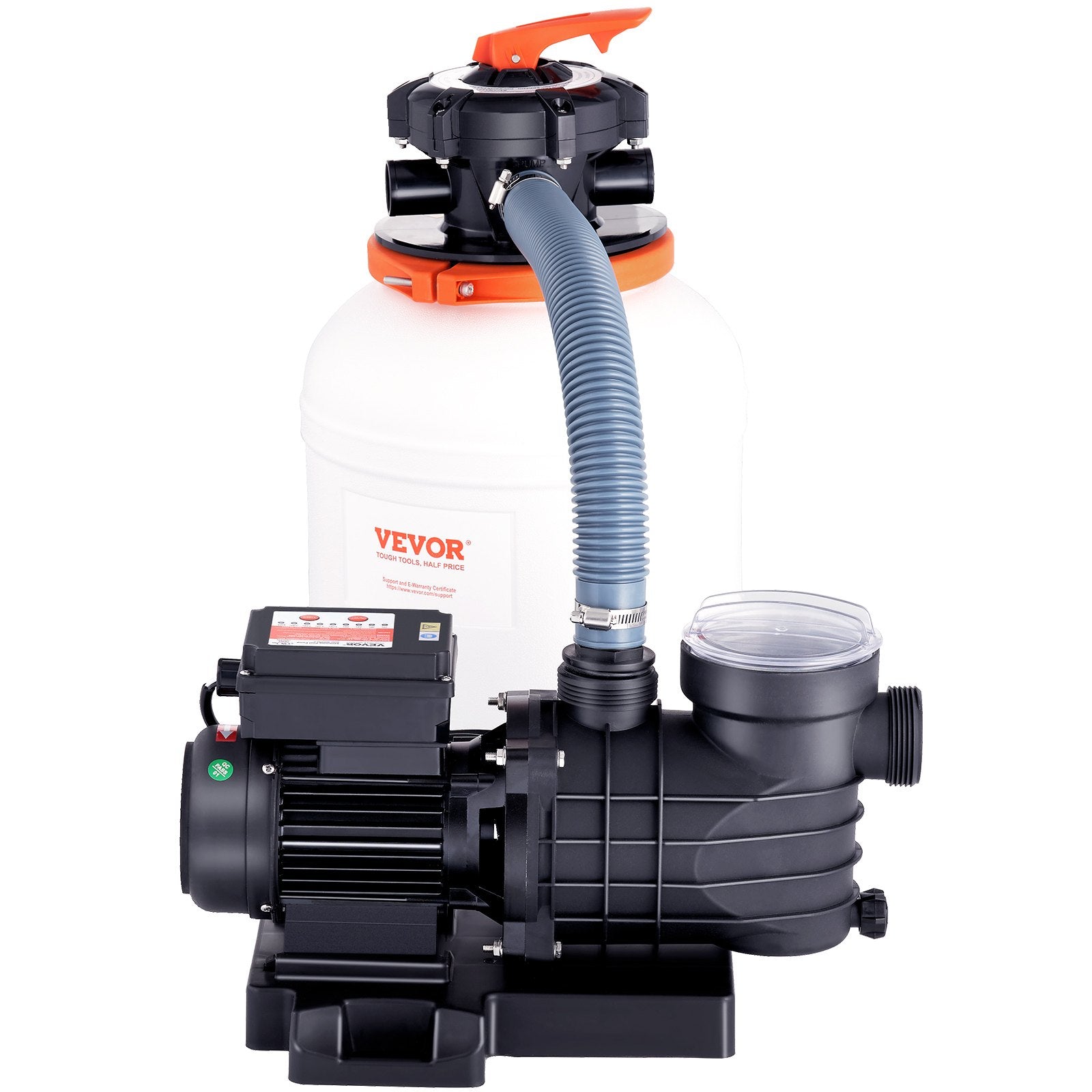 Sand Filter Above Ground with 285W Pool Pump 10,000 L/H Flow 6-Way Valve V952-MGYCSLBYCTFDG4UYPV3